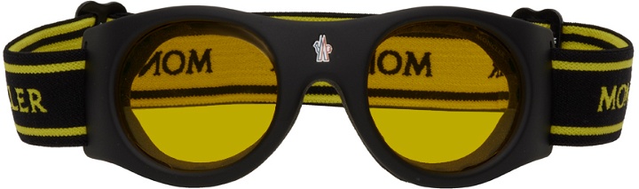 Photo: Moncler Black Goggle Sunglasses