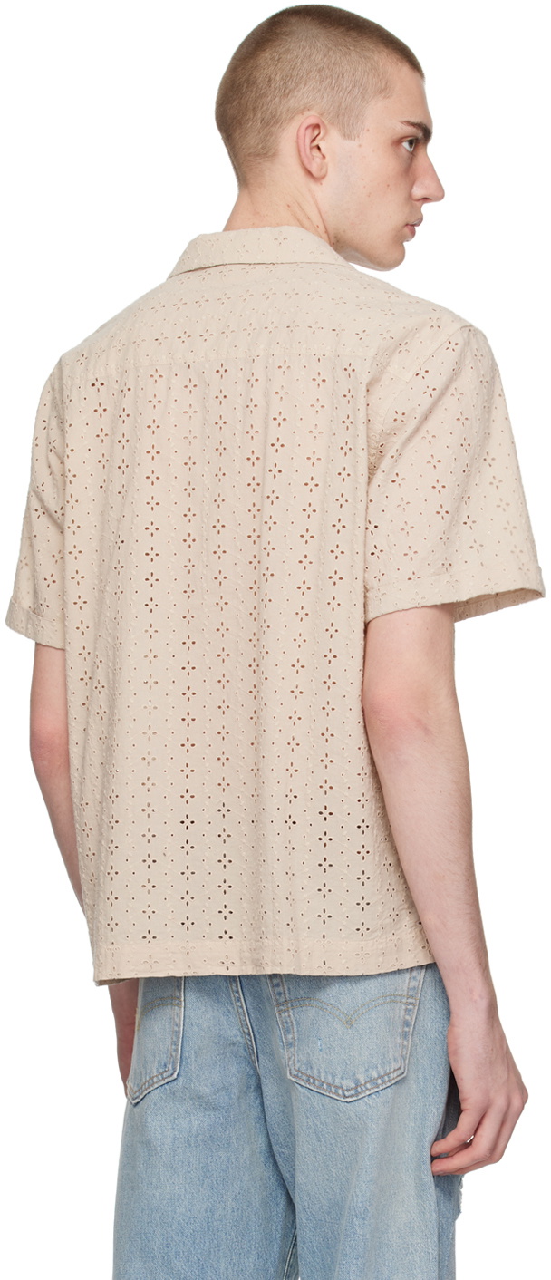 GUESS USA Beige Rolled Shirt