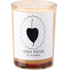 D.S. & Durga - Holy Ficus Scented Candle, 200g - Colorless