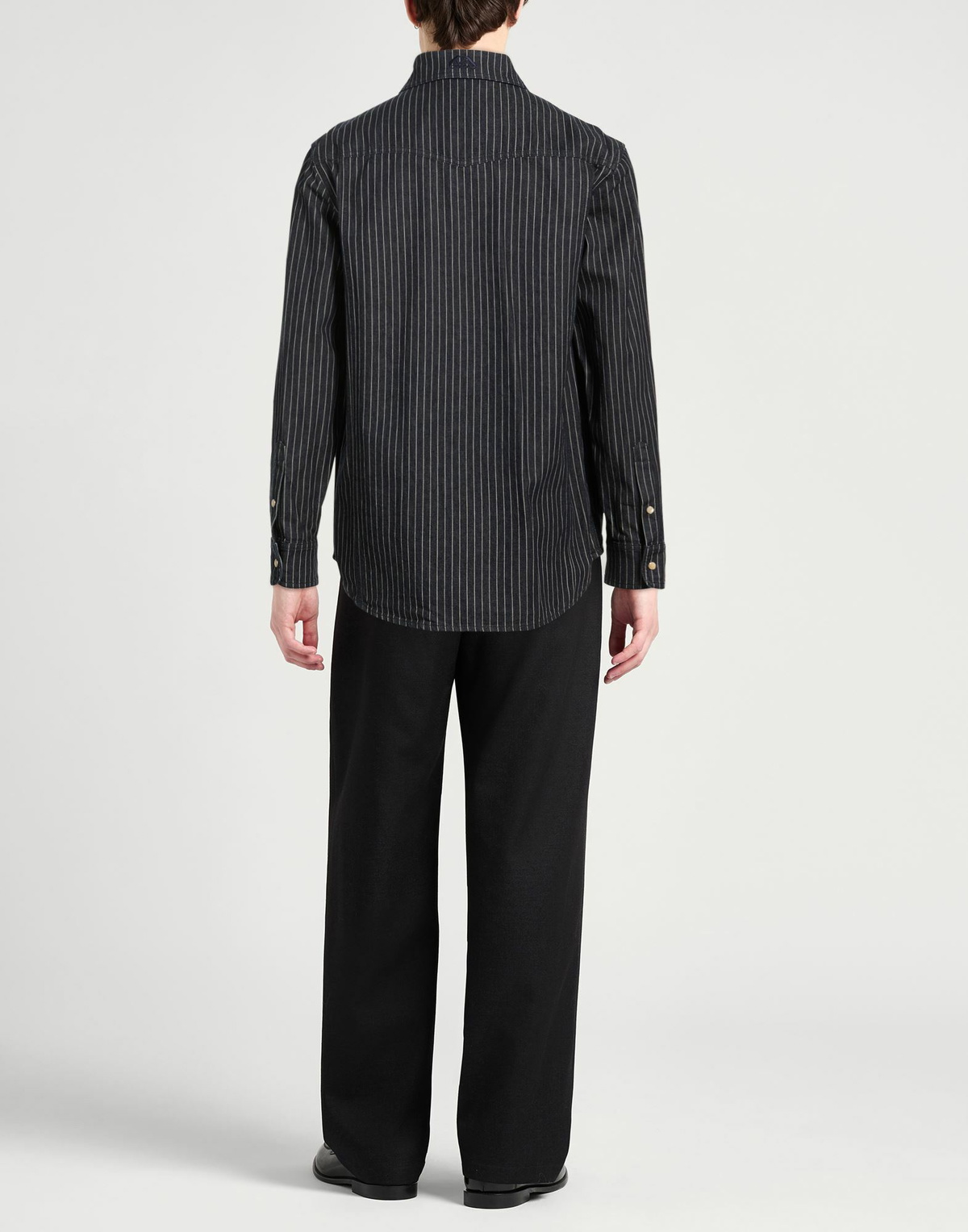 Mcqueen Mens Denim shirt in Blue