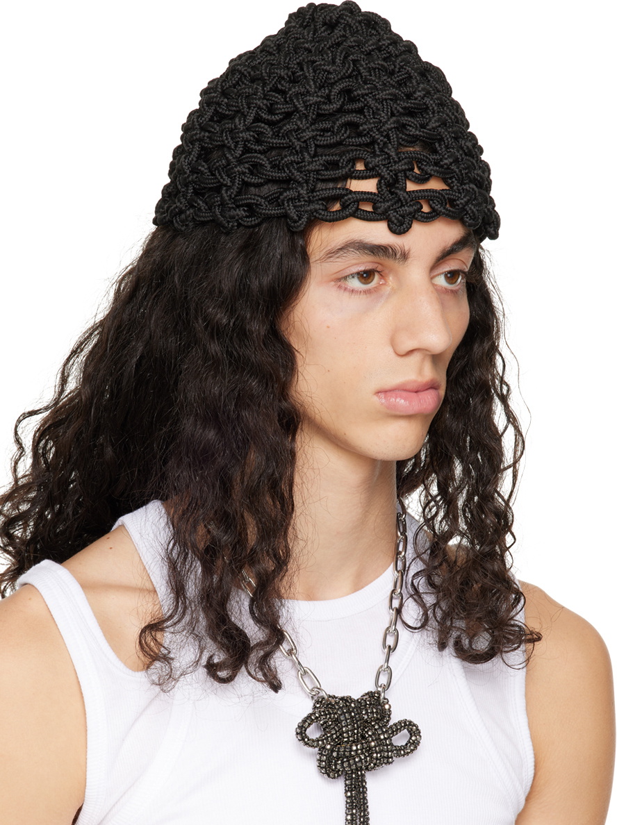 KARA Black Knot Bucket Hat
