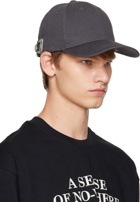 Objects IV Life Gray Buckle Cap