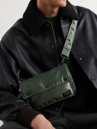 Porter-Yoshida and Co - Tanker Envelope Canvas Belt Bag - Green