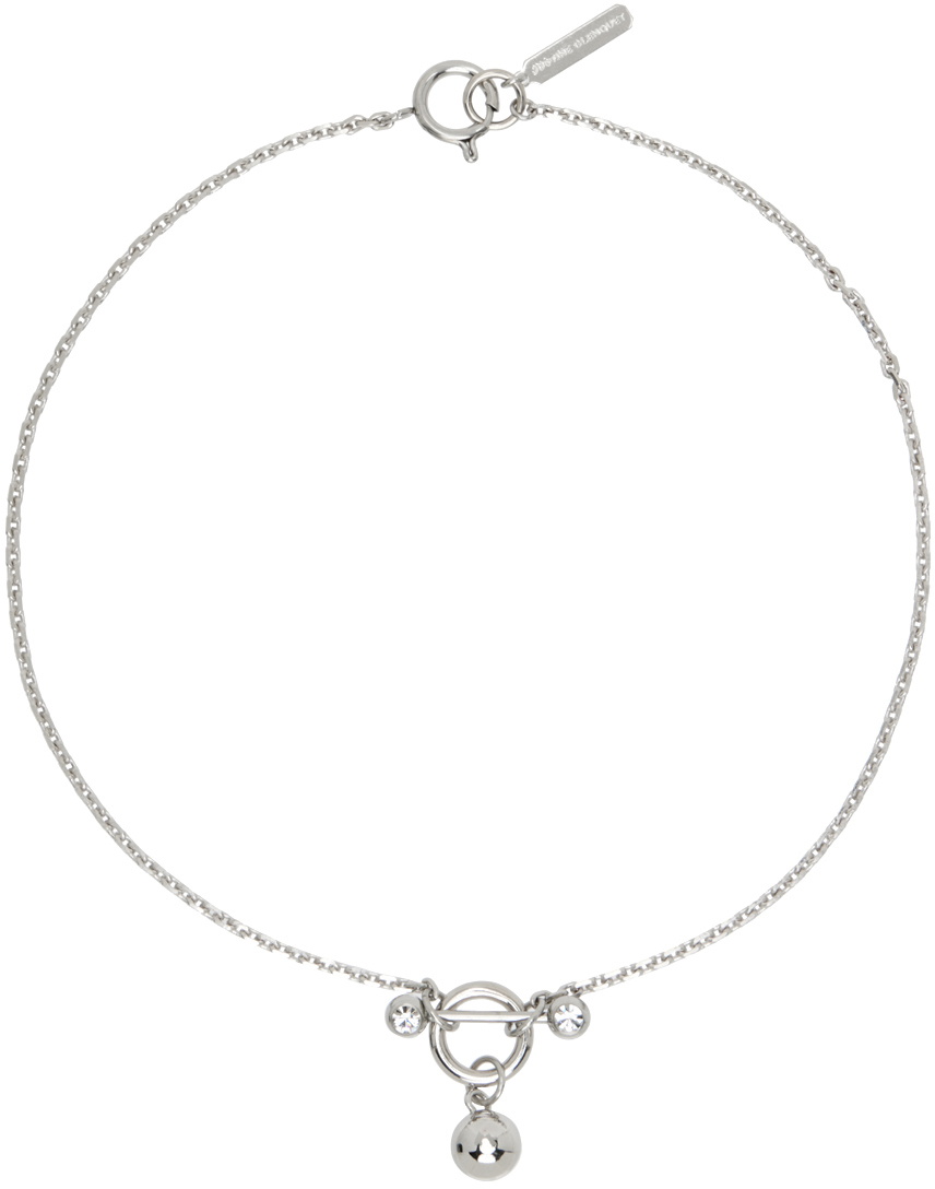 Justine Clenquet Silver Tracy Choker Justine Clenquet