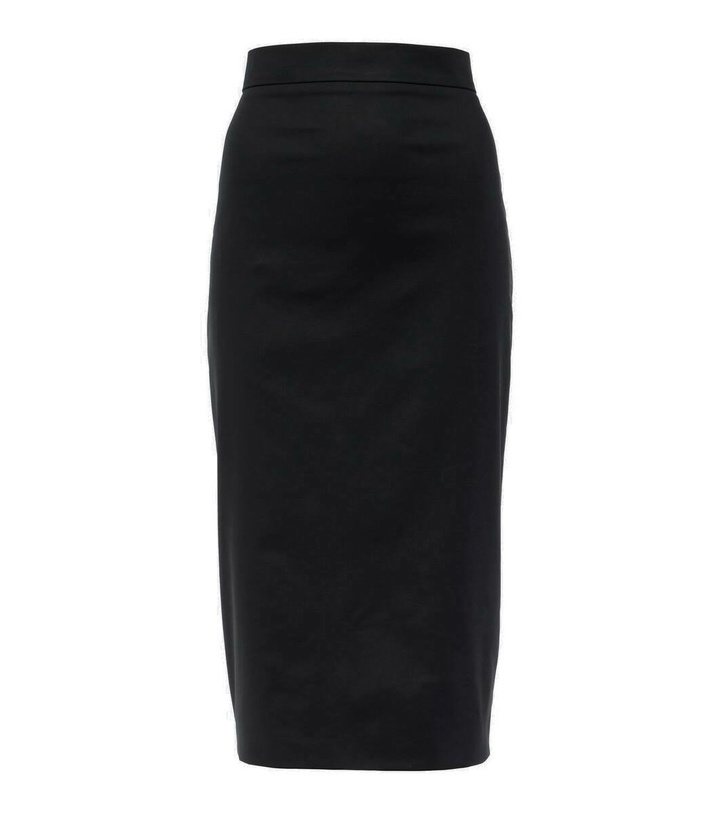 Photo: Max Mara Eden cotton-blend pencil skirt