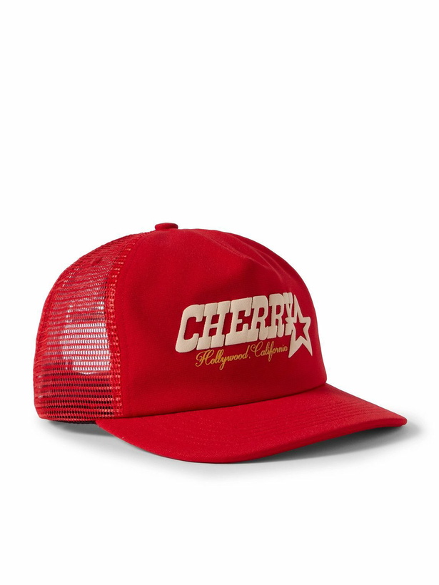 Photo: Cherry Los Angeles - Printed Shell and Mesh Trucker Hat