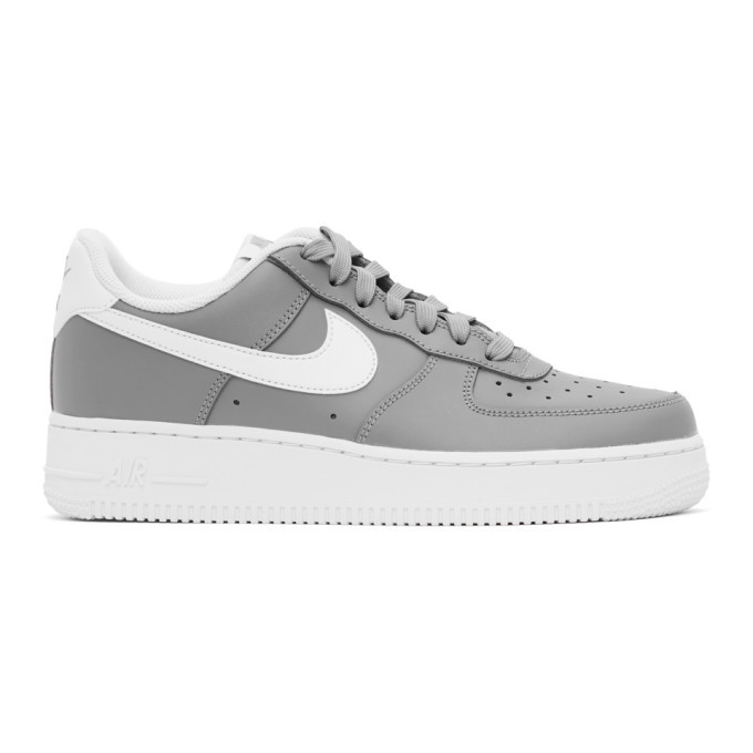 Photo: Nike Grey Air Force 1 07 Sneakers