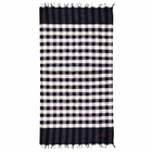 MC2 Saint Barth Blu Big Vichy Fabric Towel