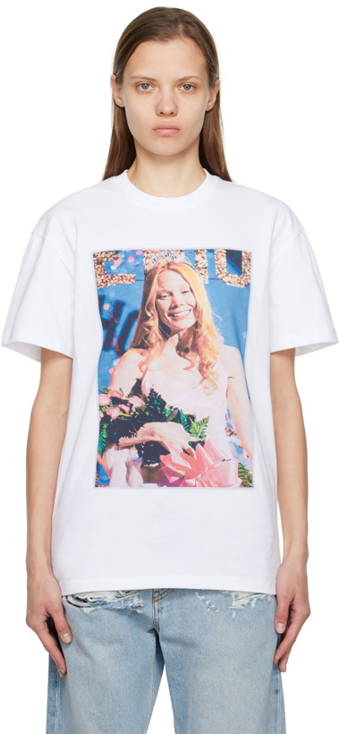 Photo: JW Anderson White Carrie-Prom T-Shirt