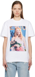 JW Anderson White Carrie-Prom T-Shirt