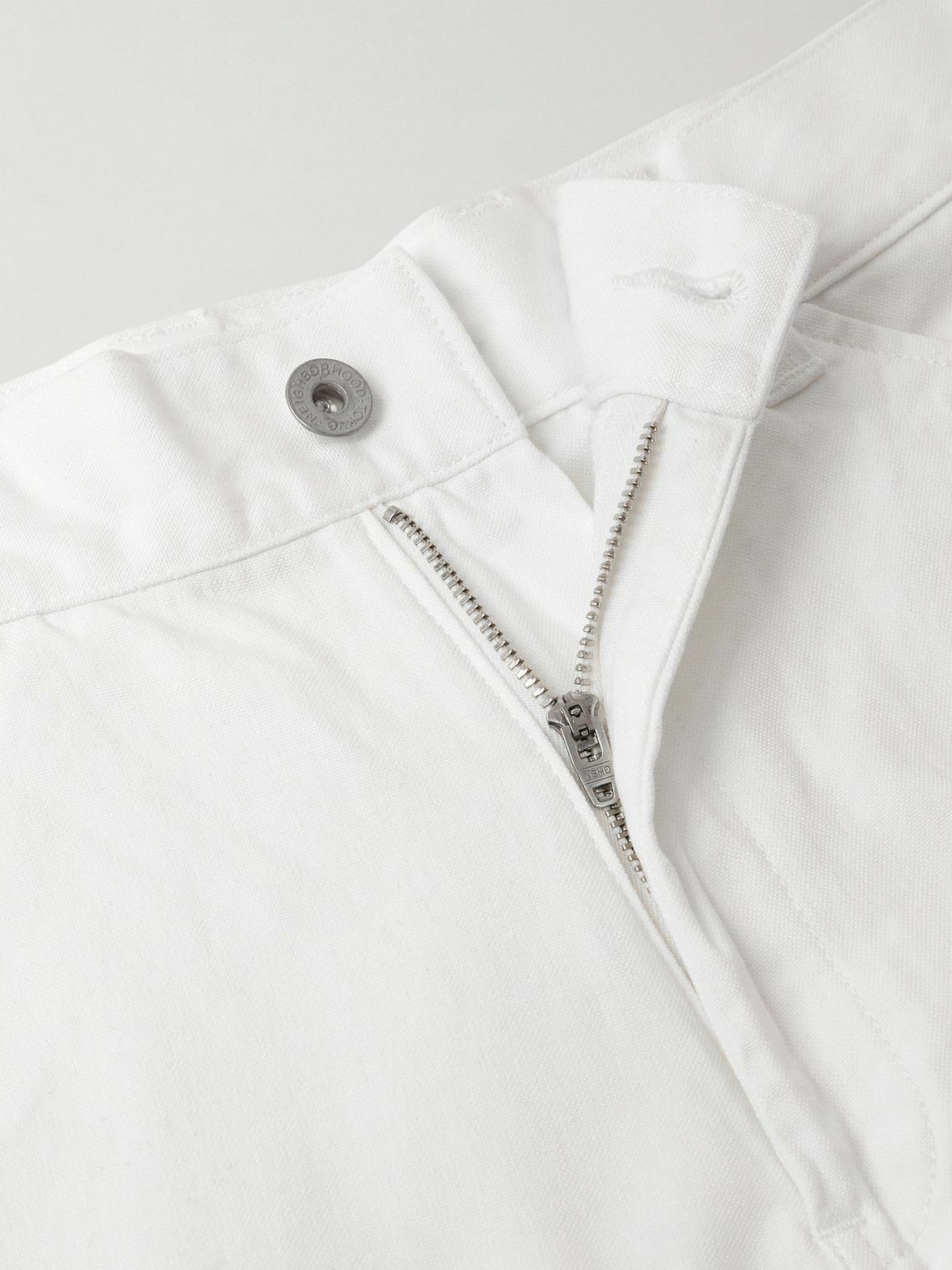 Neighborhood - BW Straight-Leg Cotton-Canvas Trousers - White
