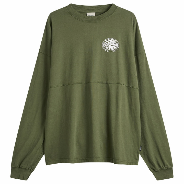 Photo: Malbon Men's Horizon T-Shirt in Olivine