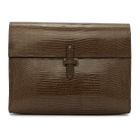 Hunting Season Brown Small Lizard Clutch