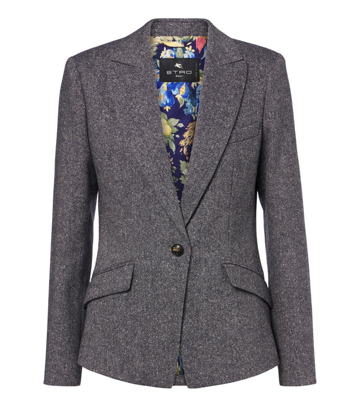 Photo: Etro Wool and silk-blend blazer