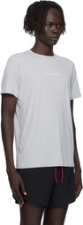 District Vision Gray Ultralight Aloe Short Sleeve T-shirt