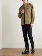 Purdey - Cotton-Moleskin Overshirt - Green