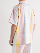 Desmond & Dempsey - Camp-Collar Printed Cotton-Seersucker Pyjama Shirt - Multi