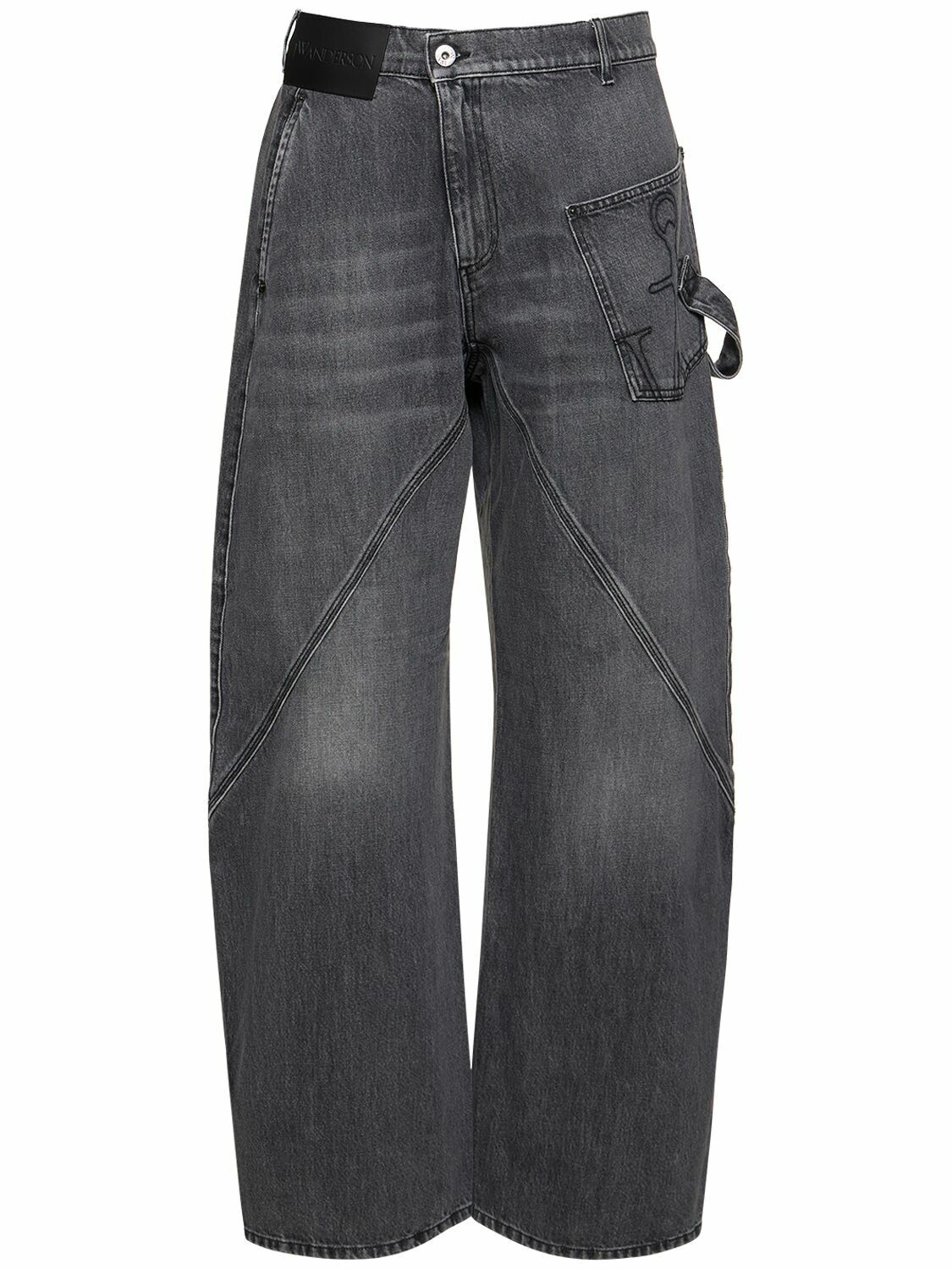 Photo: JW ANDERSON - Twisted Cotton Workwear Jeans