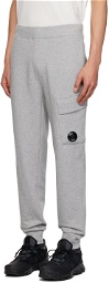 C.P. Company Gray Diagonal Sweatpants