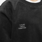 WTAPS Men's Smock Crew Neck Overshirt in Black