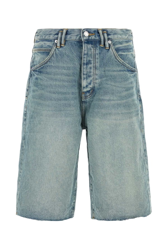 Photo: Purple Brand Denim Bermuda Shorts