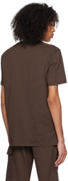 C.P. Company Brown Printed T-Shirt