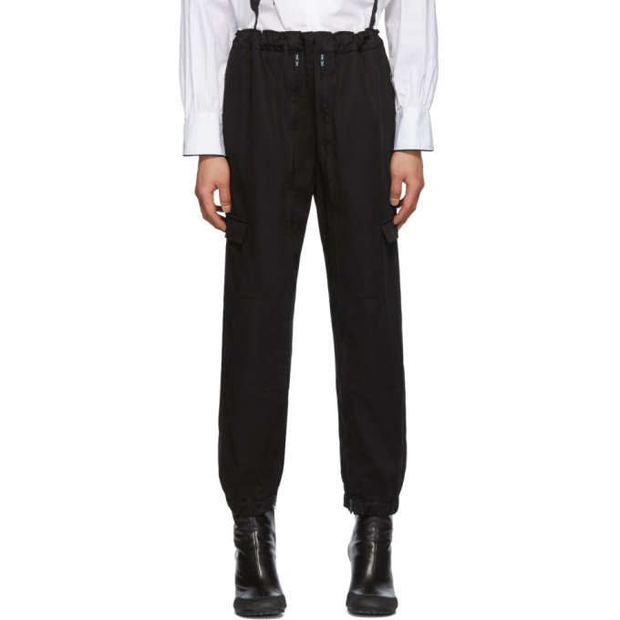 Random Identities Black Versatile Cargo Pants Random Identities