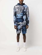 EMPORIO ARMANI - Printed Cotton Hoodie