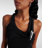 Coperni Washing Clip cotton jersey tank top