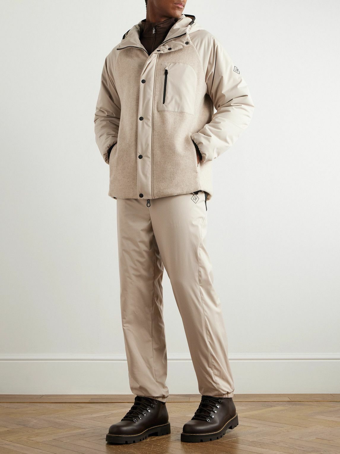 Loro Piana - Apo Panelled Storm System® Cashmere-Jersey Hooded Ski