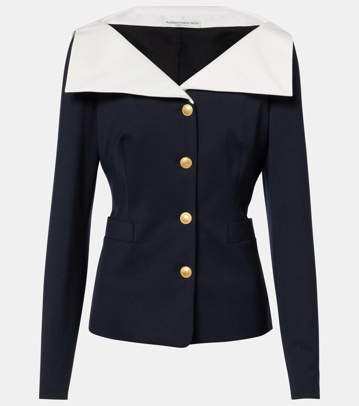 Alessandra Rich Wool-blend jacket