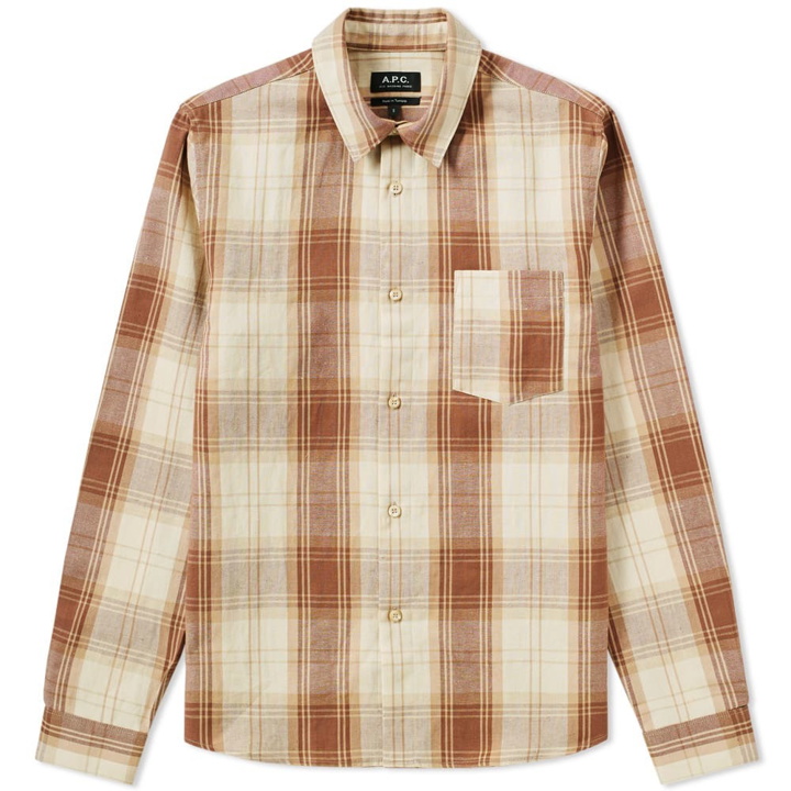 Photo: A.P.C. Steeve Shirt Neutrals