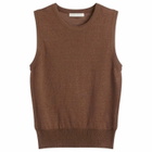 Nothing Written Women's Rola Linen Sleeveless Top in Brown