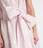 Erdem Bow-detail minidress