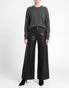 Laneus Womens Pants in Black