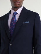 De Petrillo - Virgin Wool Suit Jacket - Blue