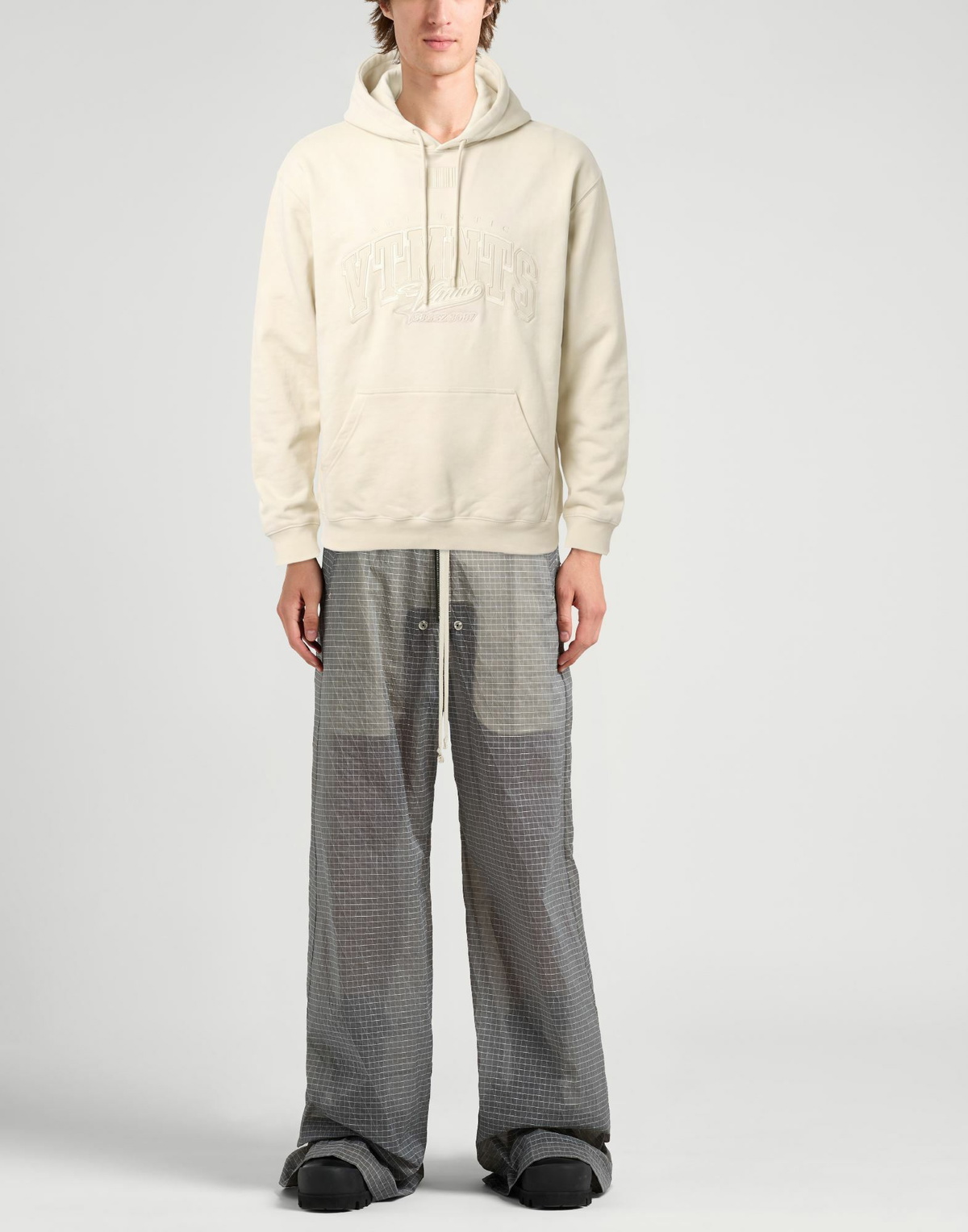 Vetements Mens Sweatshirt in Off white