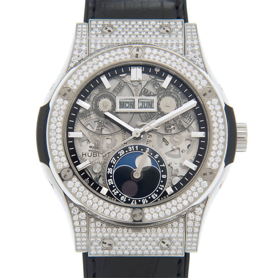 Hublot Classic Fusion Aerofusion Automatic Diamond Mens Watch 547.NX.0170.LR.1704
