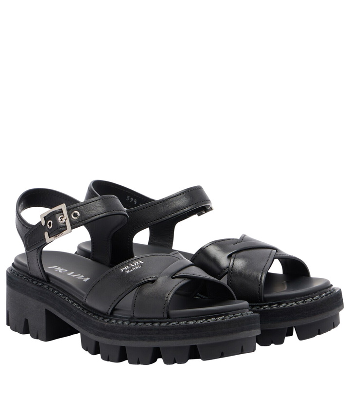 Photo: Prada Leather sandals