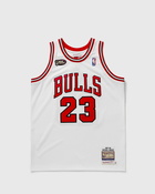 Mitchell & Ness Nba Authentic Finals Jersey Chicago Bulls 1997 98 Michael Jordan #23 White - Mens - Jerseys