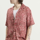 Drôle de Monsieur Men's Viscose Grapes Shirt in Red