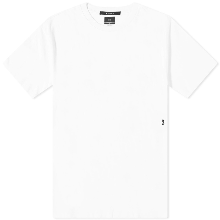 Photo: Ksubi Men's 4 x 4 Biggie T-Shirt in Optic White