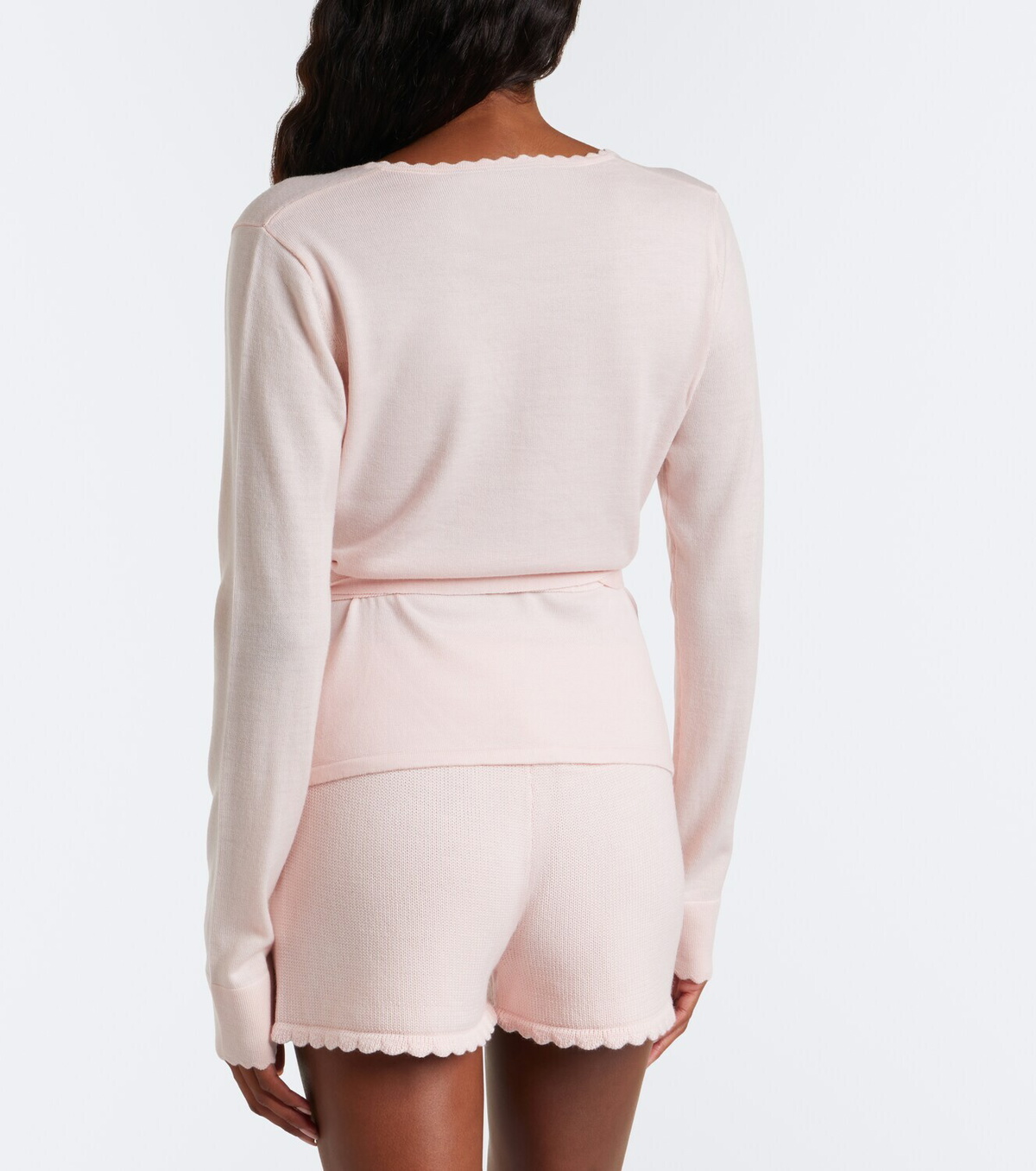 Posse Maisie knitted wool shorts