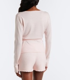 Posse Maisie knitted wool shorts
