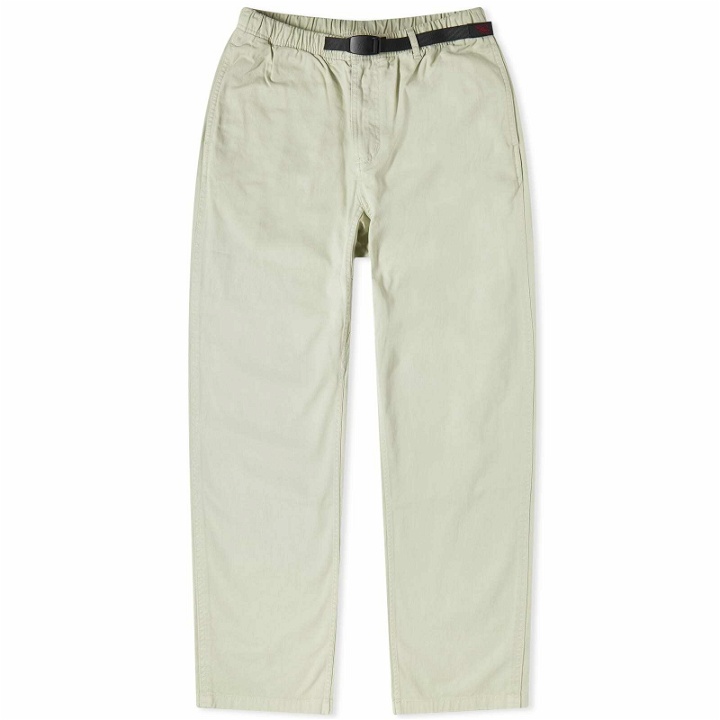 Photo: Gramicci Men's Core Pant in Dusty Lime