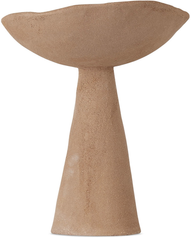 Photo: Carolina Levinton SSENSE Exclusive Brown Medium Funghi Vase