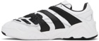 adidas Originals White & Black Predator XLG Sneakers