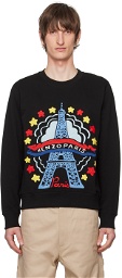 Kenzo Black Kenzo Paris Varsity Sweatshirt