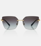 Dolce&Gabbana DG Flip cat-eye sunglasses