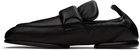 Dries Van Noten Black Padded Loafers